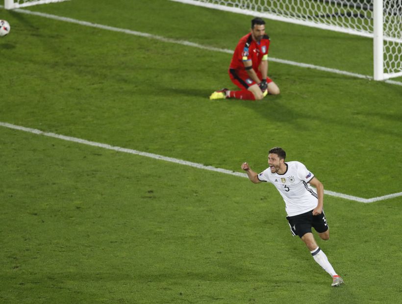 Alemania eliminó a Italia por penales y pasó a semifinales de la Eurocopa