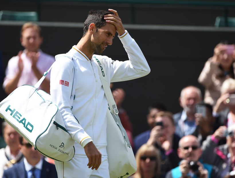 Sorprendentemente Djokovic quedó eliminado de Wimbledon