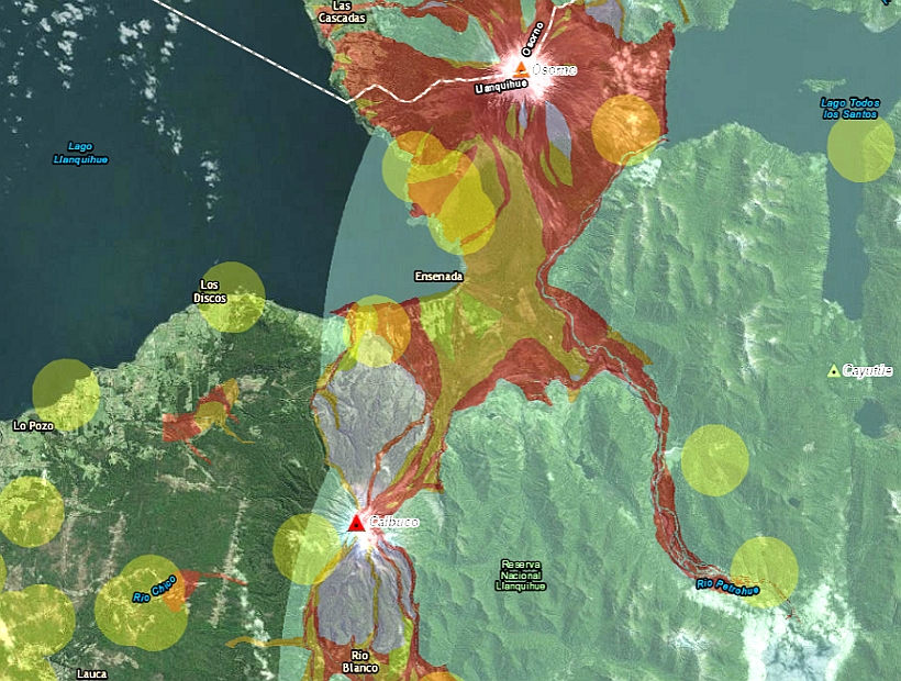 Sepa cómo conocer si está en una zona con riesgos naturales en la Provincia de Llanquihue