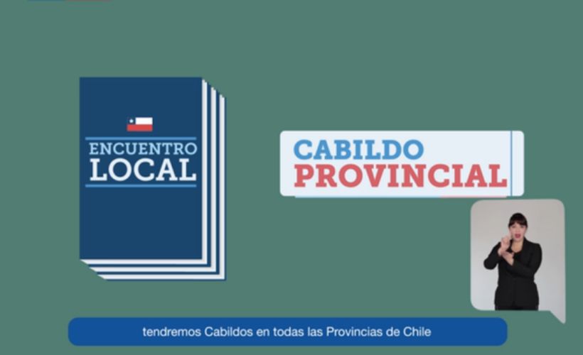 Así es la campaña sobre los cabildos provinciales que el CNTV rechazó Así es la campaña sobre los cabildos provinciales que el CNTV rechazó