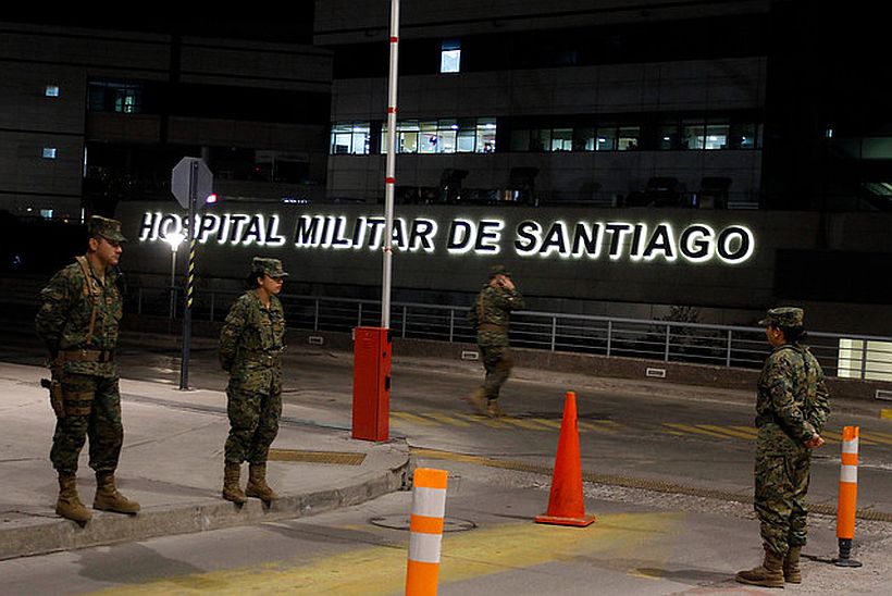 Cinco heridos en amago de incendio en el Hospital Militar