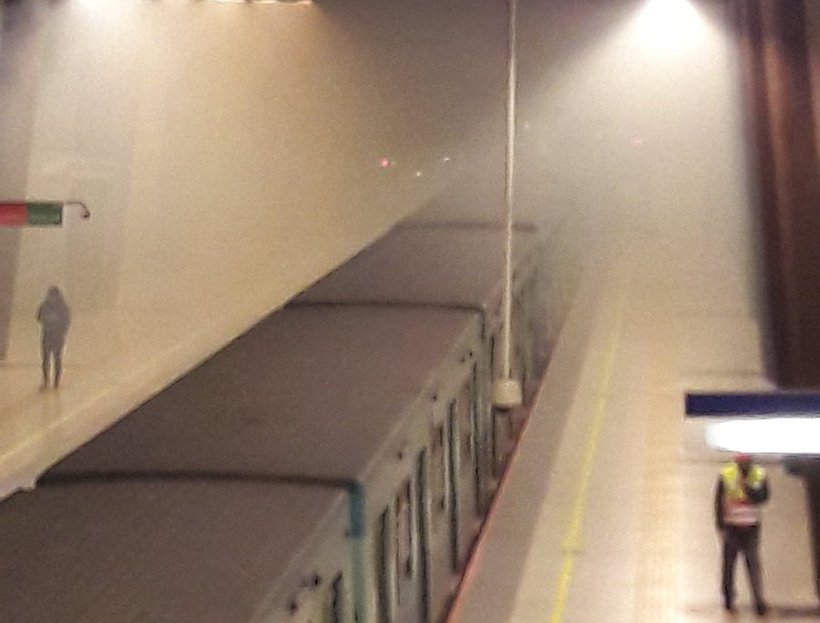 Emanación de humo en las vías provocó corte parcial de la Línea 5 del Metro