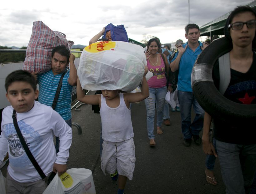 Casi 90.000 venezolanos entraron a Colombia en busca de alimentos