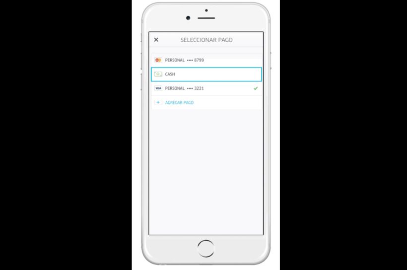 Uber Chile lanzará pago en efectivo para sus viajes