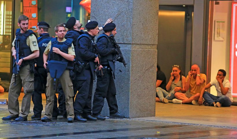 La policía descartó vínculos entre el tiroteo de Múnich que dejó nueve muertos y el Estado Islámico