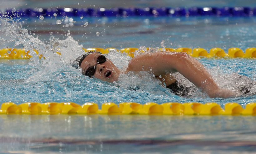 Nadadora Kristel Köbrich terminó cuarta en los 400 metros libres