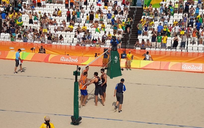 Primos Grimalt no pudieron ante Holanda en su debut en el vóleibol playa
