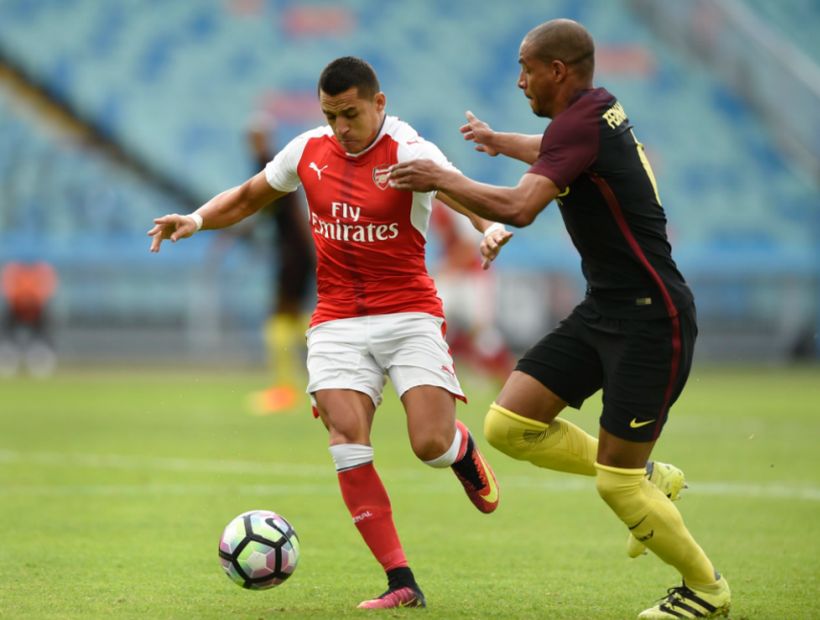 Alexis Sánchez volvió a jugar en triunfo del Arsenal por 3-2 ante el Manchester City