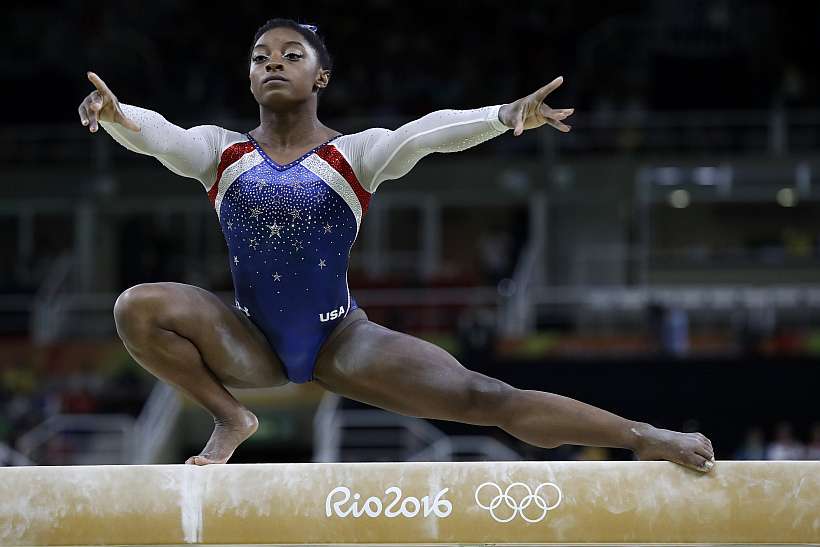 Sigue brillando: la gimnasta Simone Biles sumó su segundo oro en Río 2016