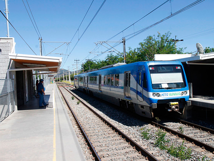 Metro Valparaíso Cerró Hoy La Estación Peñablanca En Villa Alemana