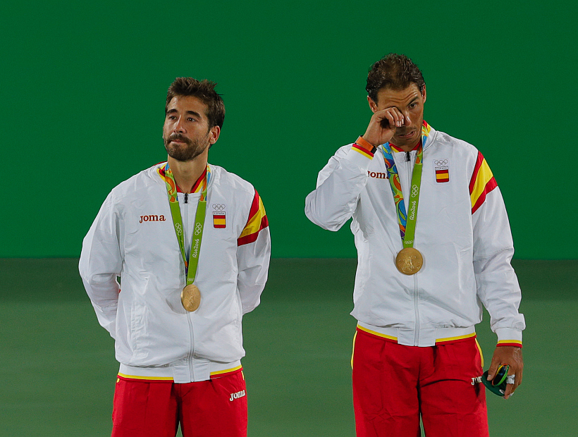 Rafael Nadal y Marc López ganaron el oro en el dobles de Río 2016