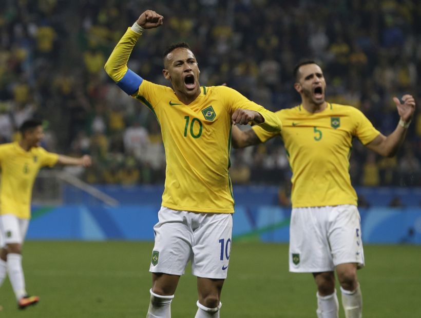Brasil pasó a las semifinales de las olimpiadas con Neymar de figura