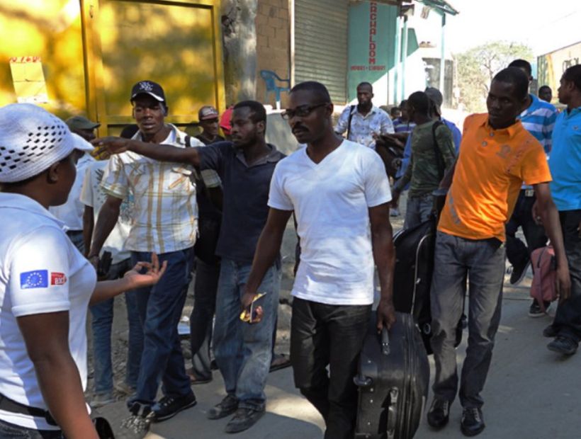 En promedio 110 haitianos llegaron a Chile cada día en el primer semestre