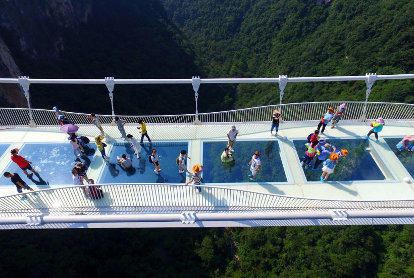 China Inaugur El Puente De Cristal M S Largo Y Alto Del Mundo