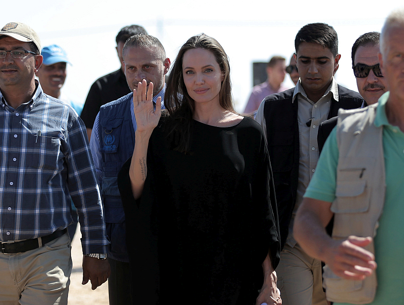 Angelina Jolie reapareció para pedir mayor apoyo a los refugiados sirios