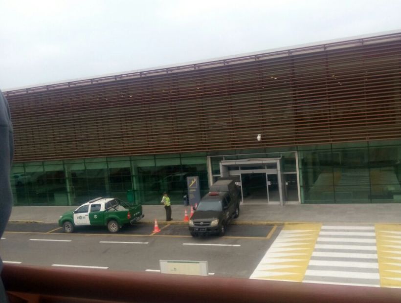 Evacuaron el aeropuerto de Iquique por paquete sospechoso