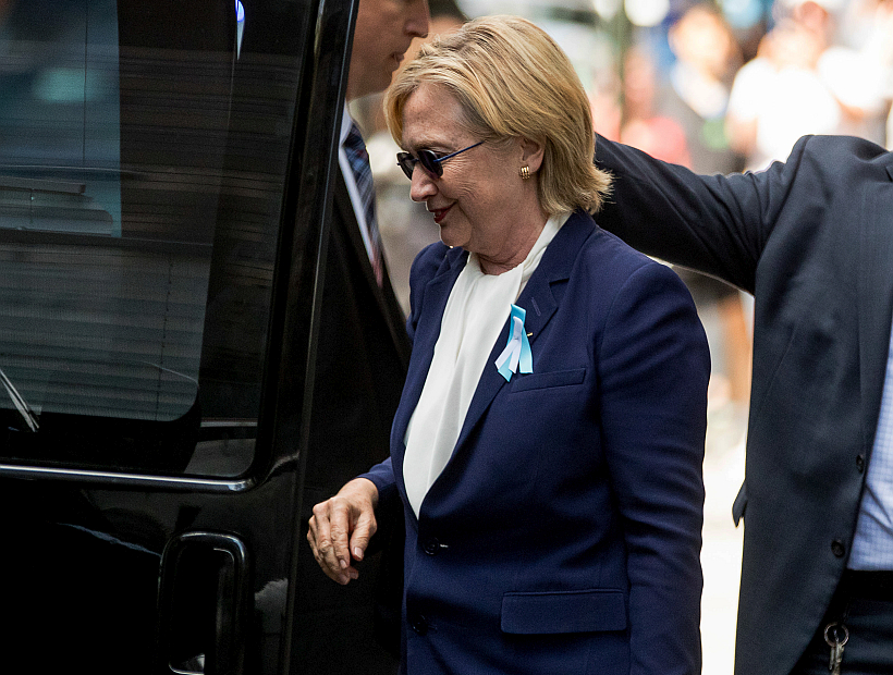 Hillary Clinton reconoció que ignoró el consejo de sus médicos sobre su neumonía