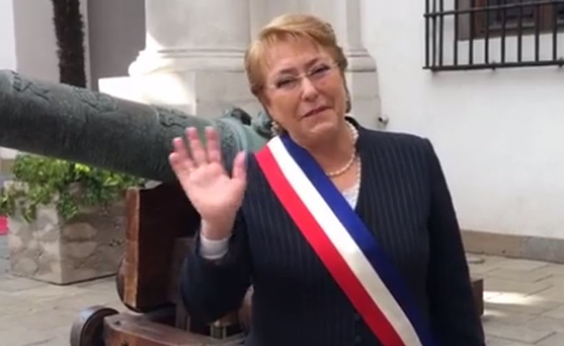 El video con el saludo de Fiestas Patrias de la Presidenta Bachelet