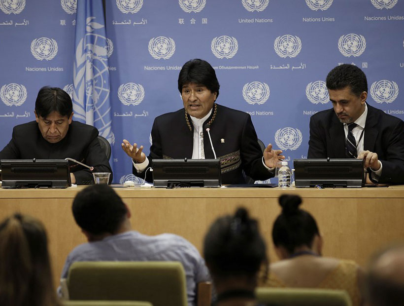 Evo Morales acusó a Chile de violar los derechos humanos de los bolivianos