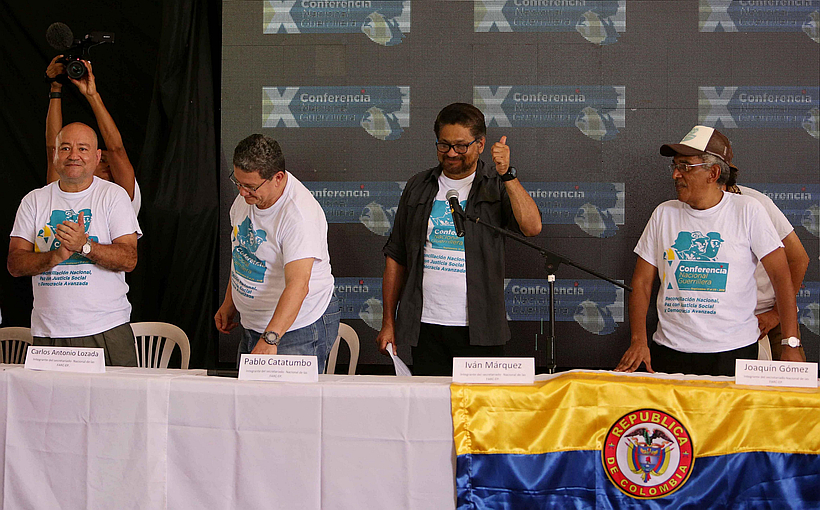 Las FARC ratificaron el acuerdo de paz con el gobierno colombiano: 