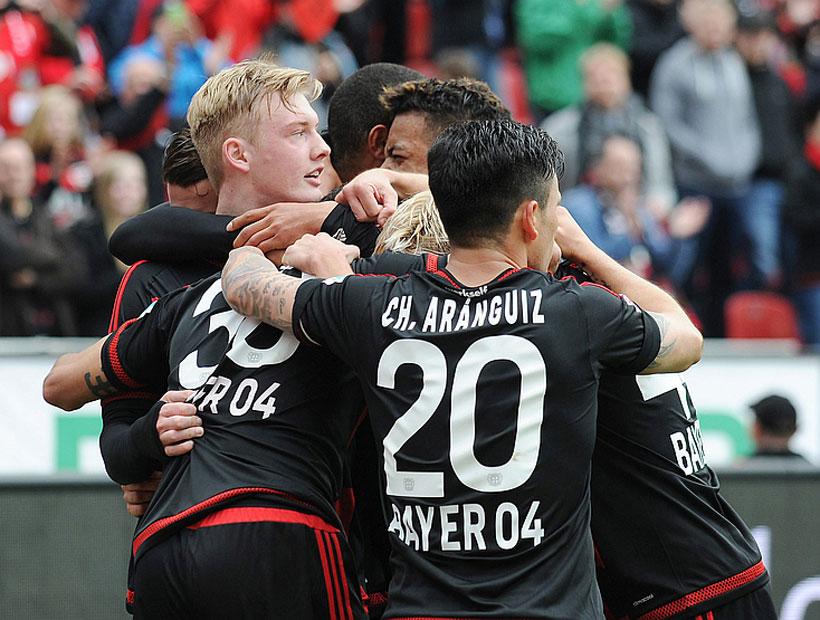 Champions: con Charles Aránguiz desde el arranque el Bayer Leverkusen enfrenta al Mónaco