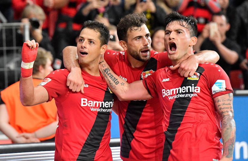 Charles Aránguiz tuvo un buen desempeño en victoria del Leverkusen sobre el Dortmund