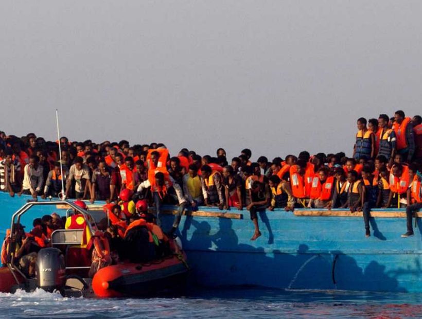La Guardia Costera italiana rescató a 534 inmigrantes del Mediterráneo
