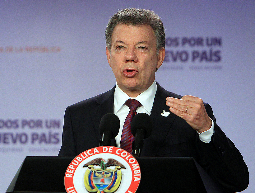 Presidente de Colombia se abrió a dialogar con la oposición por la paz con las FARC