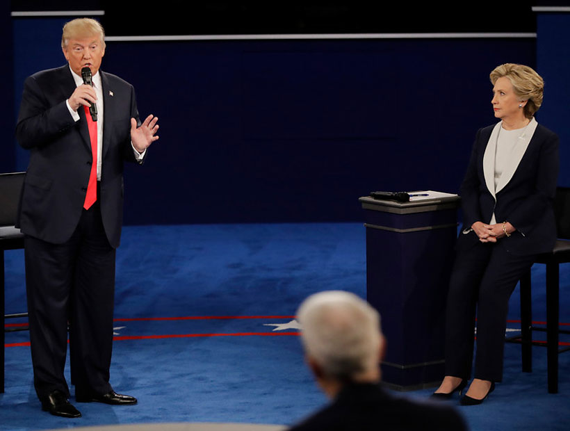 Debate en EE.UU: Trump dijo que frases denigrantes sobre mujeres son 