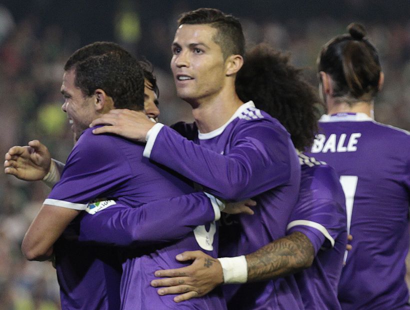El Real Madrid goleó por un 6-1 a un Betis sin Felipe Gutiérrez