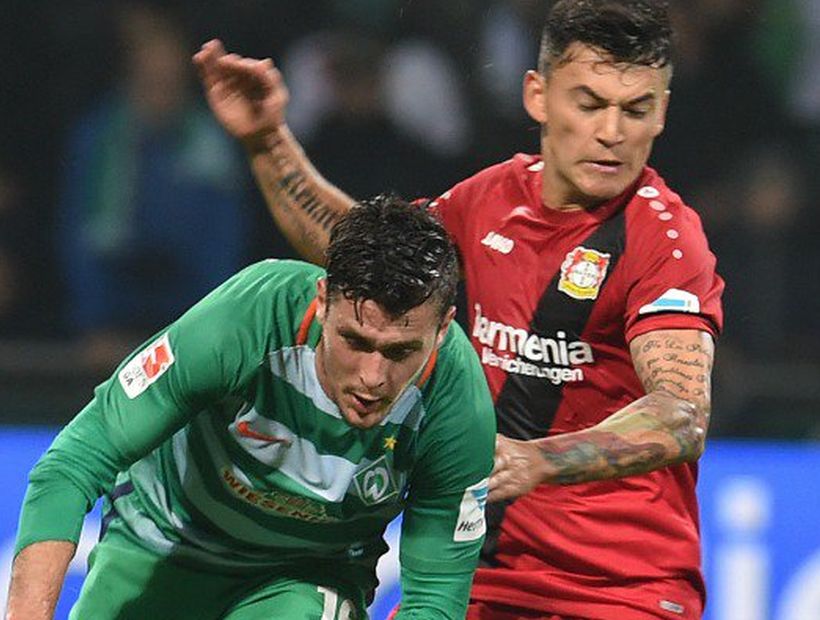 Charles Aránguiz fue titular en derrota del Leverkusen ante Werder Bremen