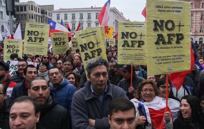 Marcha contra las AFP comenzará a las 11 de la mañana en la capital