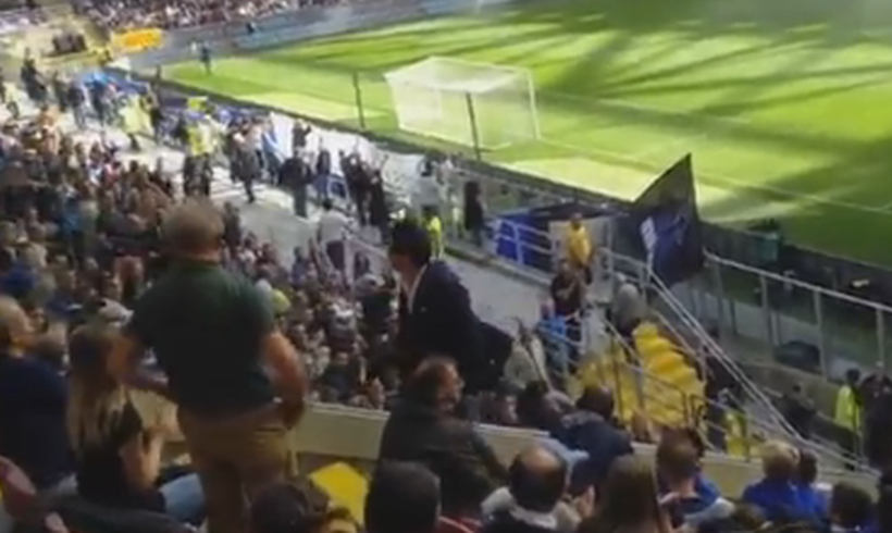 La emotiva ovación de la hinchada del Inter de Milán a Iván Zamorano