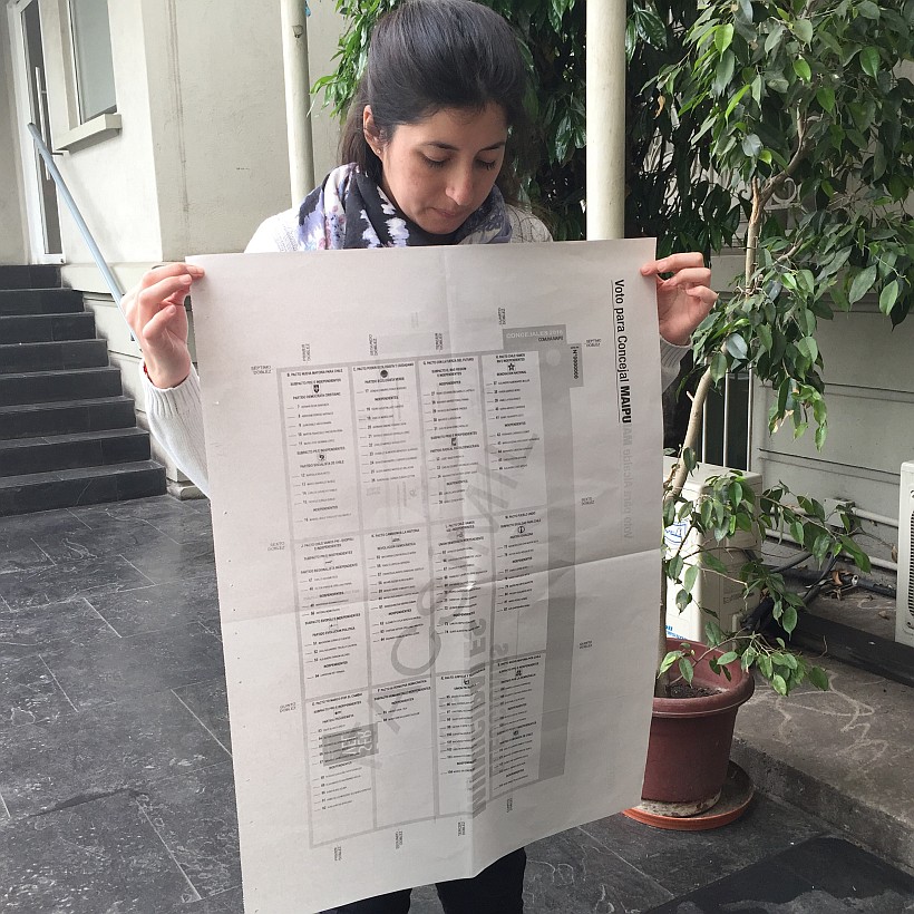 Votos kilométricos: los de ocho comunas de Santiago miden al menos 60 cms