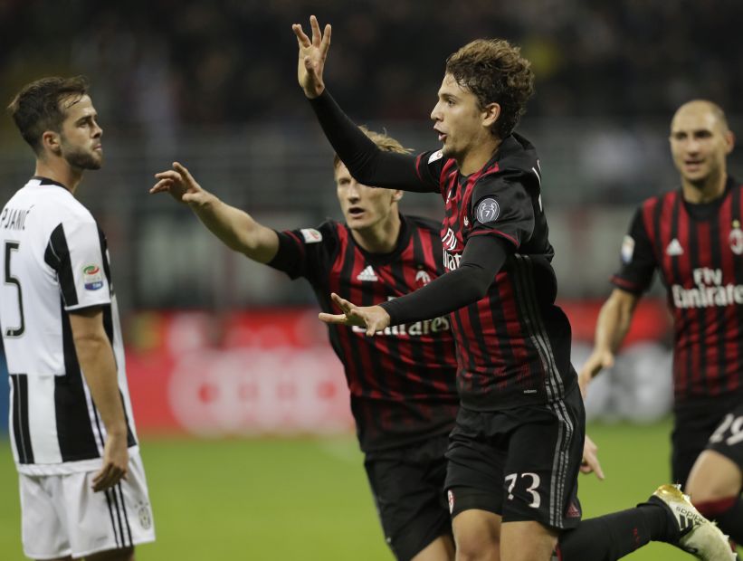 El Milan de Matías Fernández derrotó por 1-0 al líder Juventus