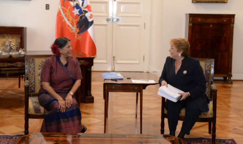 Bachelet recibió informe de la FAO sobre la Ley de Pesca