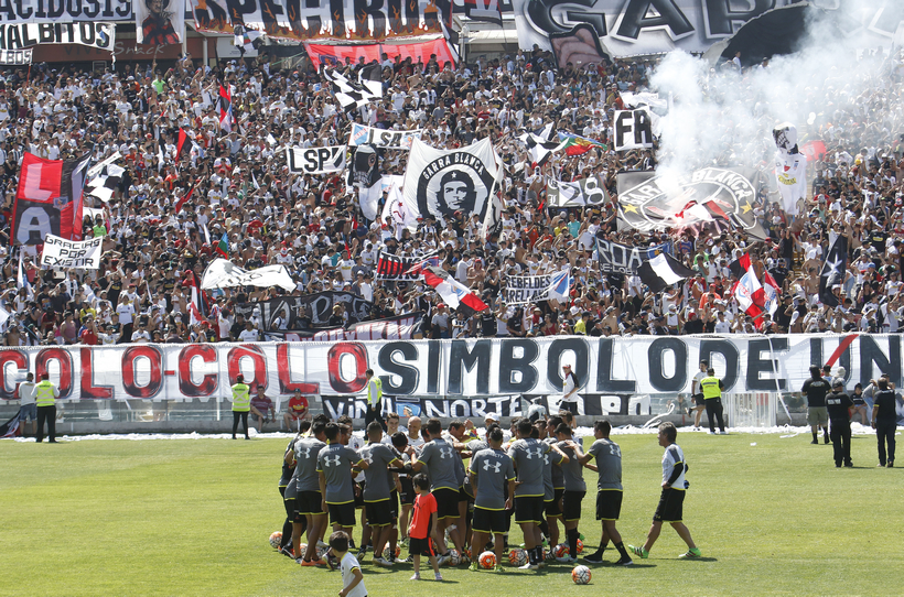 Colo Colo tuvo un masivo 'arengazo' en el estadio Monumental