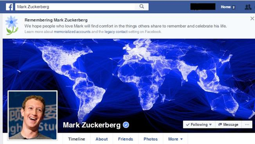 Falla hizo que Facebook considerara a sus usuarios como muertos