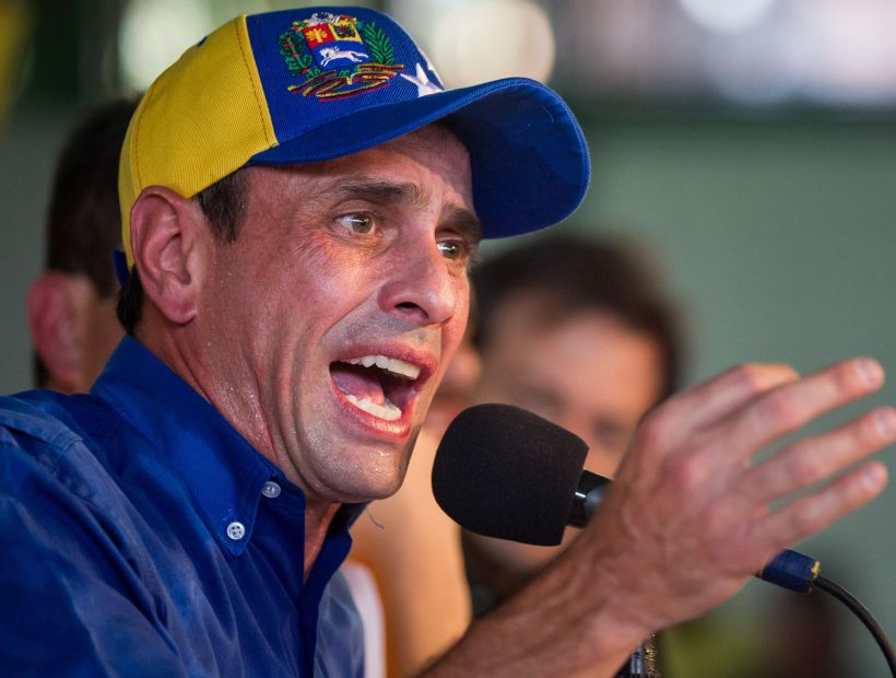 Venezuela: Capriles llamó a manifestarse contra Maduro en todo el país