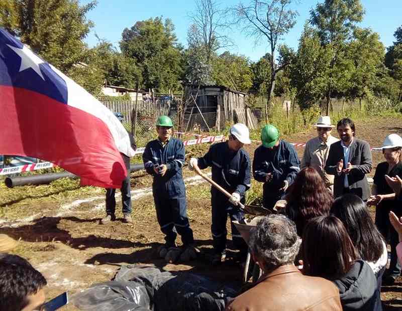 Serviu inició la construcción de 18 viviendas en Coihueco