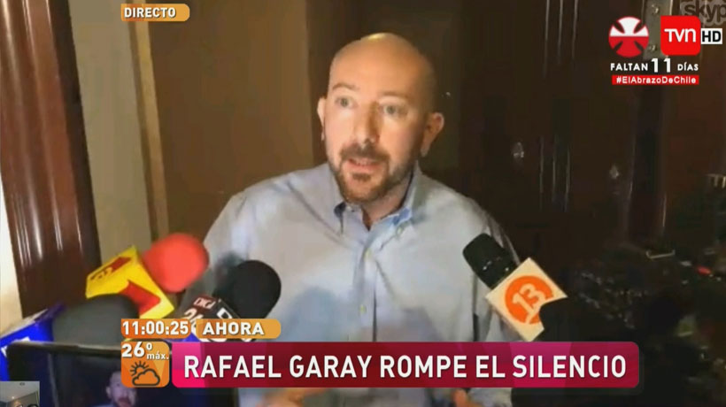Canciller dijo que Garay manifestó su intención de regresar voluntariamente a Chile
