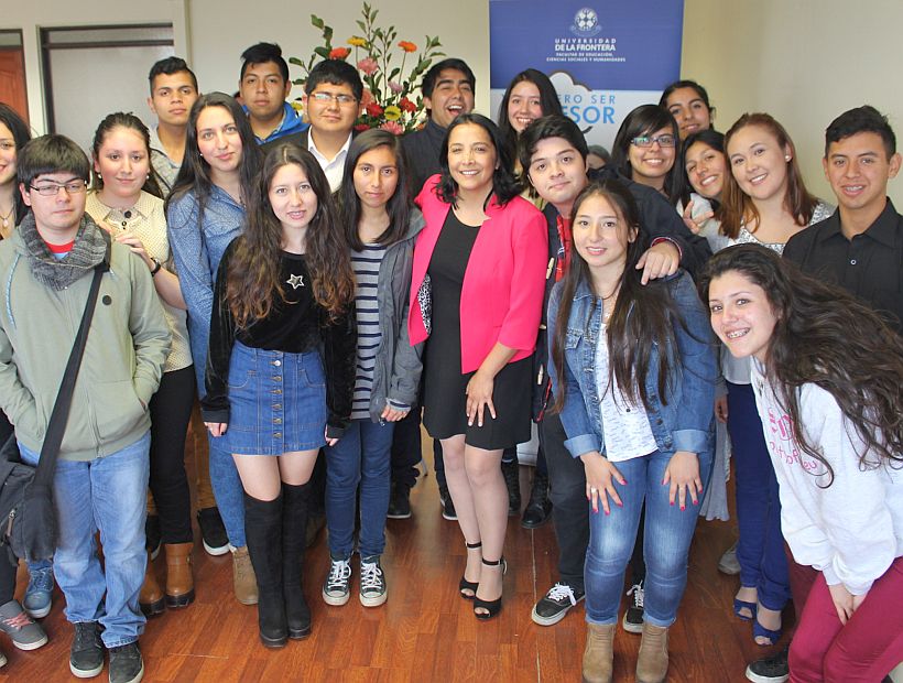 La Ufro realizó el cierre del programa “Yo Quiero Ser Profesor” en Temuco