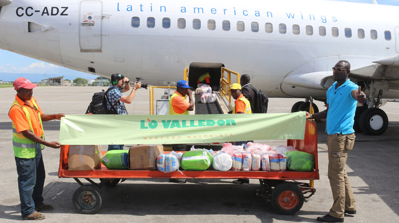 Enviaron 10 toneladas de ayuda humanitaria a Haití