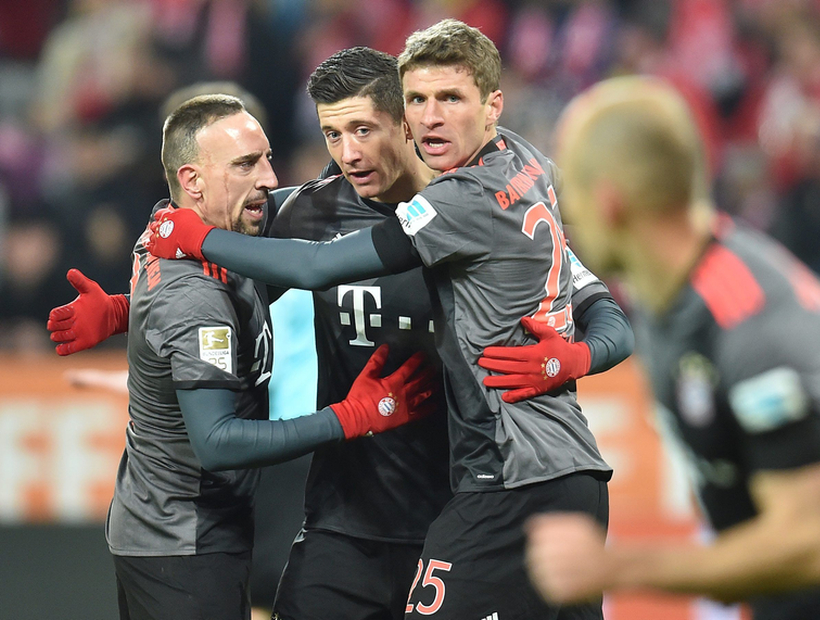 Bayern retomó la cima de la Bundesliga tras vencer a Mainz