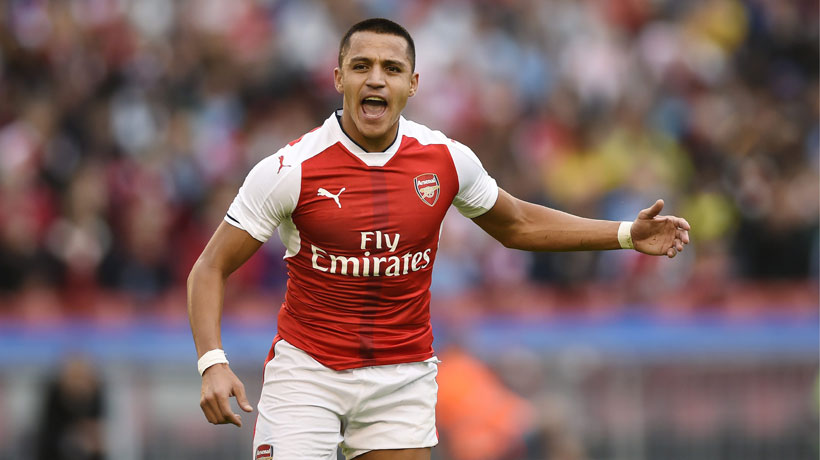 Hinchas del Arsenal eligieron a Alexis como el jugador del mes