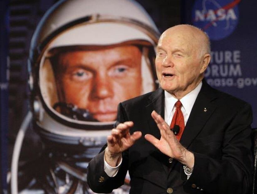 A los 95 años murió el ex astronauta y ex senador John Glenn