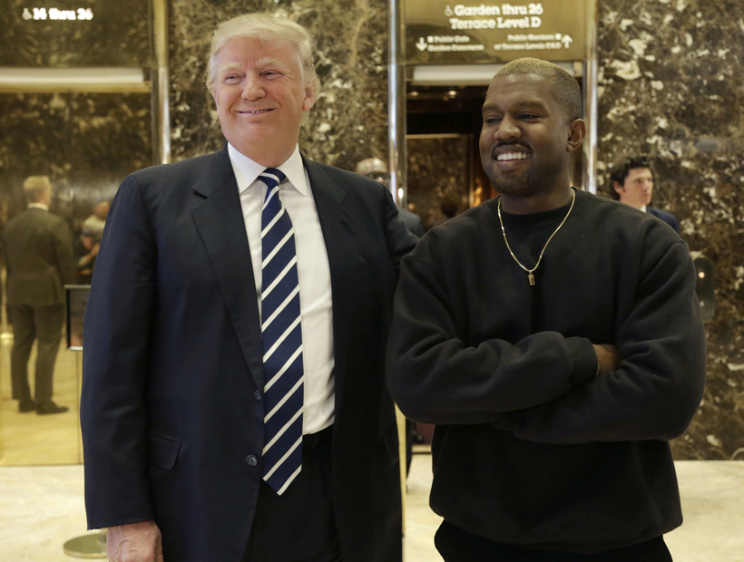 Donald Trump y Kanye West se reunieron para 