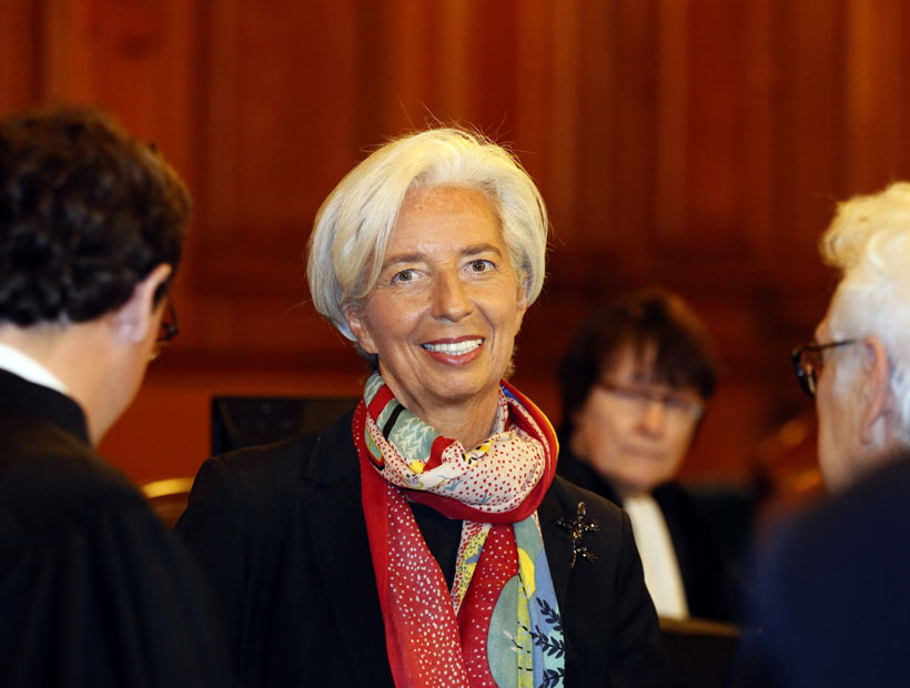 La directora del FMI fue declarada culpable de negligencia