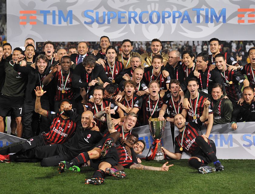 El Milán de Matías Fernández ganó la Supercopa de Italia en Qatar