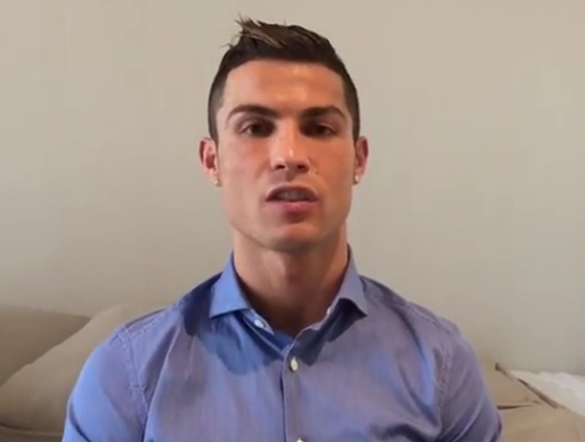 Cristiano Ronaldo envió un donativo para los niños de Siria: 